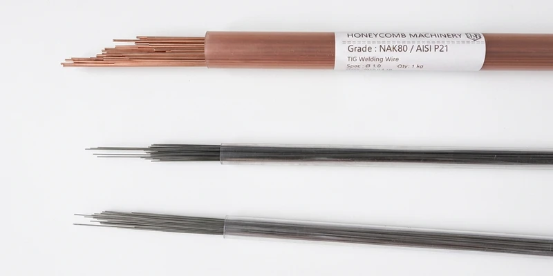 NAK80 AISI P21 TIG and Laser Welding Wire Sealed Packaging
